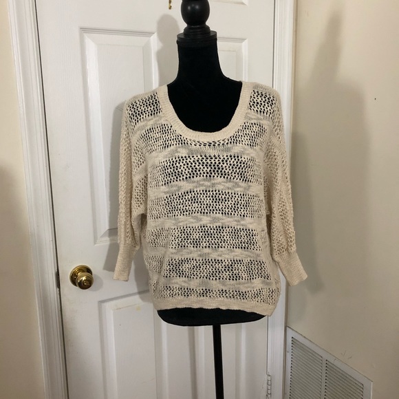 between me & you Sweaters - Between Me & You  cream knit high low sweater XS